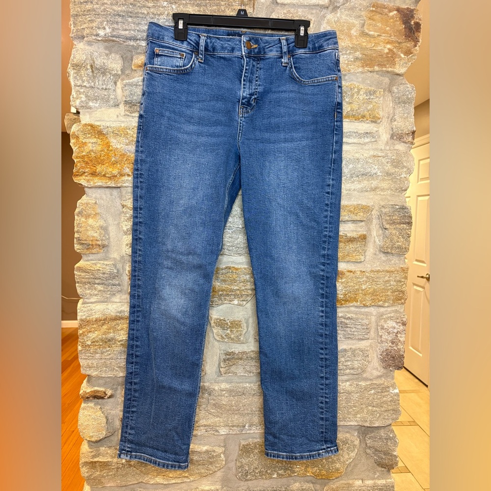 Boden Blue Straight Leg Jeans